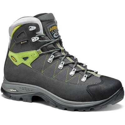Asolo Scarponi Da Trekking Finder Gv Mm Gore-tex® Graphite / Green Lime EU 47 Asolo Scarponi Da Trekking Finder Gv Mm Gore-tex® Graphite / Green Lime EU 47