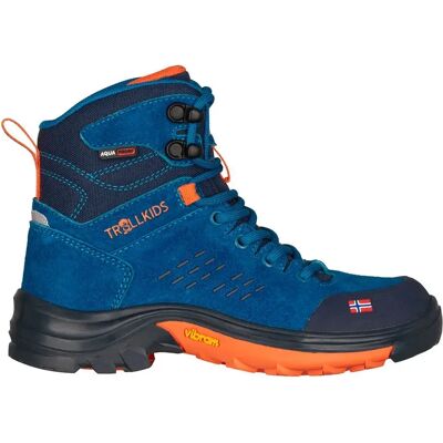 Trollkids Scarponi Da Trekking Trollsteinen Xt Atlantic Blue / Dark Navy / Glow Orange EU 34 Trollkids Scarponi Da Trekking Trollsteinen Xt Atlantic Blue / Dark Navy / Glow Orange EU 34
