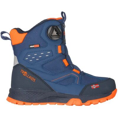 Trollkids Scarponi Da Neve Kirkenes Nordic Blue / Mystic Blue / Flame Orange EU 37 Trollkids Scarponi Da Neve Kirkenes Nordic Blue / Mystic Blue / Flame Orange EU 37