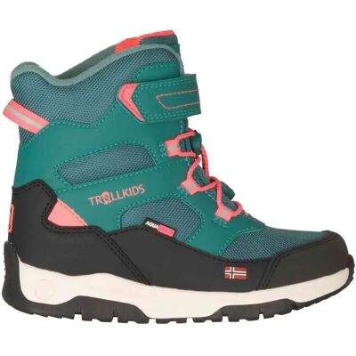Trollkids Scarponi Da Neve Lofoten Pro Dusty Teal / Black / Coral Pink EU 33 Trollkids Scarponi Da Neve Lofoten Pro Dusty Teal / Black / Coral Pink EU 33