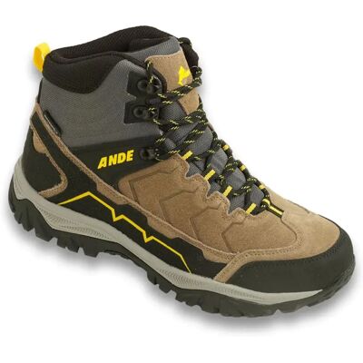 Ande Scarponi Da Trekking Hiker High Wp Brown / Yellow EU 40 Ande Scarponi Da Trekking Hiker High Wp Brown / Yellow EU 40