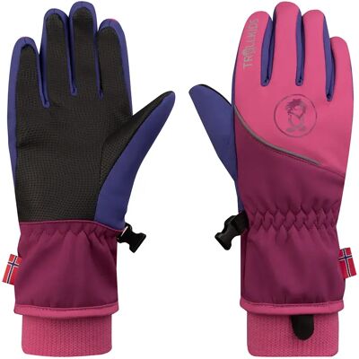 Trollkids Guanti Trolltunga Light Magenta / Bright Berry 4.5 Trollkids Guanti Trolltunga Light Magenta / Bright Berry 4.5