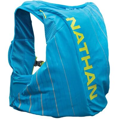 Nathan Gilet Idratazione Pinnacle 12l Blue Me Away / Finish Lime XL Nathan Gilet Idratazione Pinnacle 12l Blue Me Away / Finish Lime XL