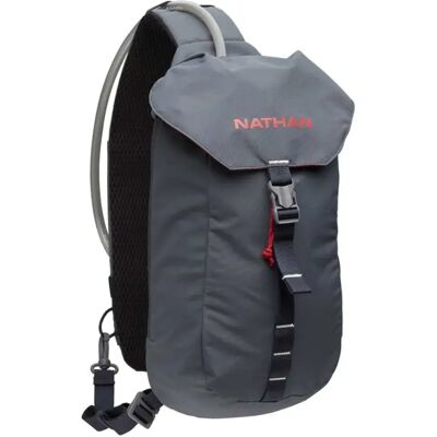 Nathan Zaino Idrico Run Sling 6l Charcoal / Ribbon Red One Size Nathan Zaino Idrico Run Sling 6l Charcoal / Ribbon Red One Size
