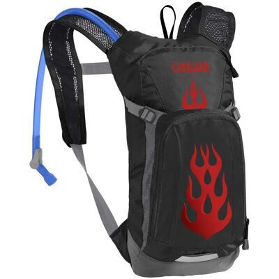 Camelbak Zaino Idrico Mini Mule 1.5l Black / Flames One Size Camelbak Zaino Idrico Mini Mule 1.5l Black / Flames One Size