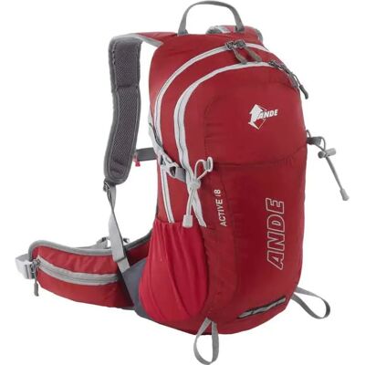 Ande Zaino Active 18 Red / Silver One Size Ande Zaino Active 18 Red / Silver One Size