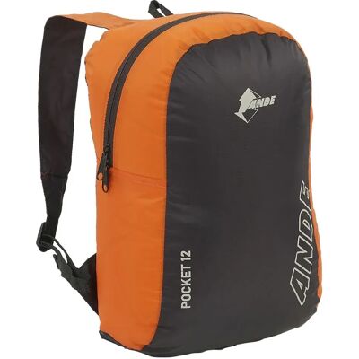 Ande Zaino Pocket 12 Black / Orange One Size Ande Zaino Pocket 12 Black / Orange One Size