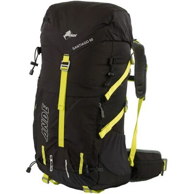 Ande Zaino Santiago 2.0 60 Black / Yellow One Size Ande Zaino Santiago 2.0 60 Black / Yellow One Size