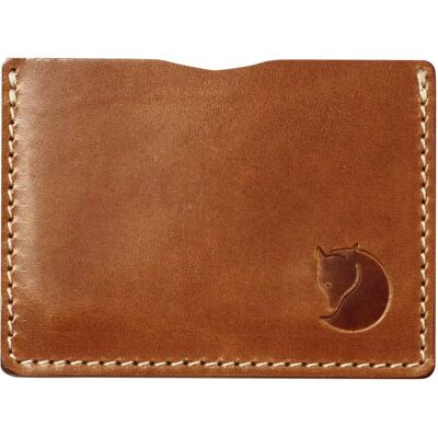 Fjällräven Portafoglio Övik Card Holder Leather Cognac One Size Fjällräven Portafoglio Övik Card Holder Leather Cognac One Size