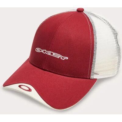 Oakley Cappellino Con Visiera 2.0 Trucker Iron Red One Size Oakley Cappellino Con Visiera 2.0 Trucker Iron Red One Size