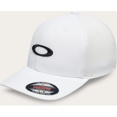 Oakley Apparel Cappellino Con Visiera Ellipse Mesh White / Black S-M Oakley Apparel Cappellino Con Visiera Ellipse Mesh White / Black S-M