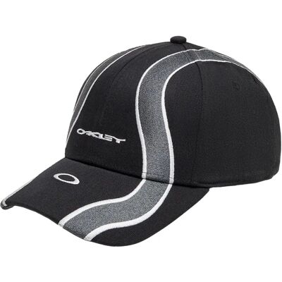 Oakley Apparel Cappellino Con Visiera Wave Blackout S-M Oakley Apparel Cappellino Con Visiera Wave Blackout S-M