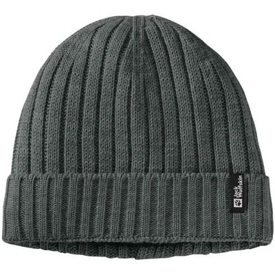 Jack Wolfskin Berrretto Rib Knit Slate Green One Size Jack Wolfskin Berrretto Rib Knit Slate Green One Size