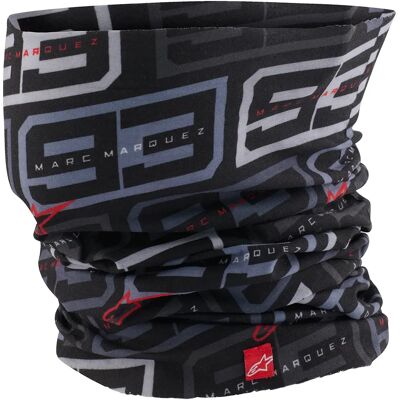 Alpinestars Scaldacollo Mm93 Black / Anthracite / Bright Red One Size Alpinestars Scaldacollo Mm93 Black / Anthracite / Bright Red One Size