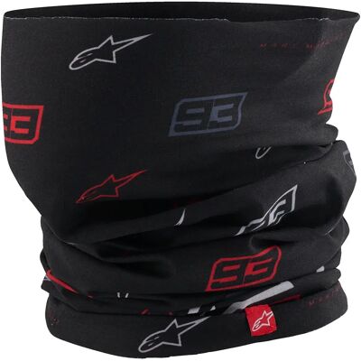 Alpinestars Scaldacollo Mm93 Black / Bright Red / White One Size Alpinestars Scaldacollo Mm93 Black / Bright Red / White One Size