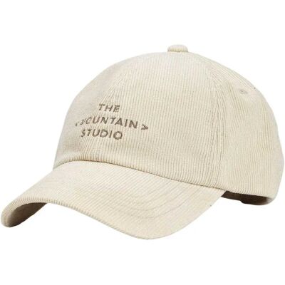 Studio Cappellino Con Visiera Cord Classic Almond Milk One Size Studio Cappellino Con Visiera Cord Classic Almond Milk One Size