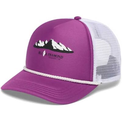 Black Diamond Cappellino Con Visiera Flat Bill Trucker Purple / White Mountainscape One Size Black Diamond Cappellino Con Visiera Flat Bill Trucker Purple / White Mountainscape One Size