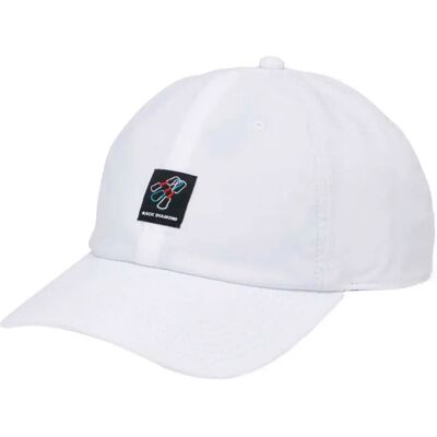 Black Diamond Cappellino Con Visiera Synthetic Dad White / Black Woven One Size Black Diamond Cappellino Con Visiera Synthetic Dad White / Black Woven One Size