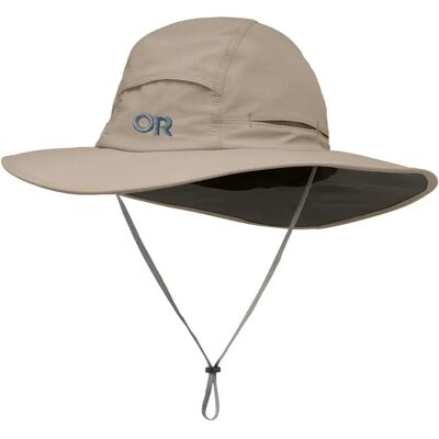 Outdoor Research Cappello Sunbriolet Solid Khaki M Outdoor Research Cappello Sunbriolet Solid Khaki M