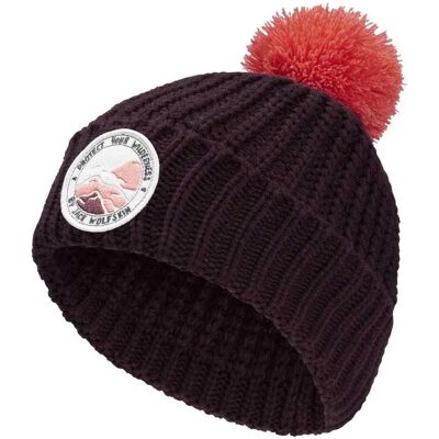 Jack Wolfskin Berrretto Pompom Badge Amaranth S Jack Wolfskin Berrretto Pompom Badge Amaranth S