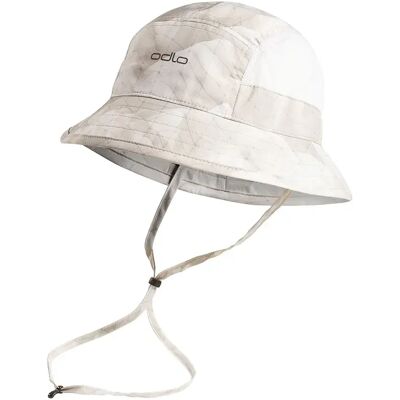 Odlo Cappellino Con Visiera Performance Light Print Bucket Gardenia L-XL Odlo Cappellino Con Visiera Performance Light Print Bucket Gardenia L-XL