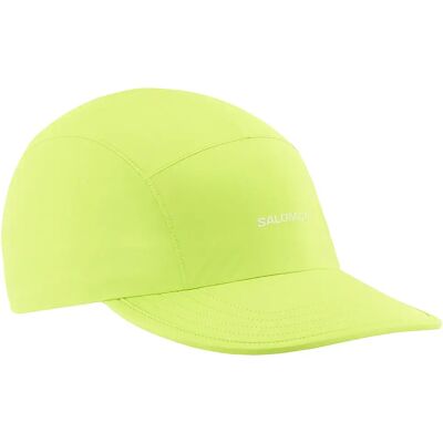 Salomon Cappellino Con Visiera Bonatti Pro 5 Panel Acid Lime S-M Salomon Cappellino Con Visiera Bonatti Pro 5 Panel Acid Lime S-M
