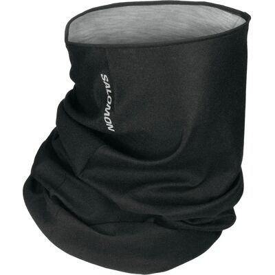 Salomon Scaldacollo Logo Deep Black One Size Salomon Scaldacollo Logo Deep Black One Size