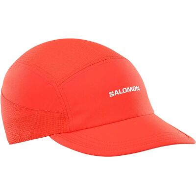 Salomon Cappellino Con Visiera Sense Aero Fiery Red S-M Salomon Cappellino Con Visiera Sense Aero Fiery Red S-M