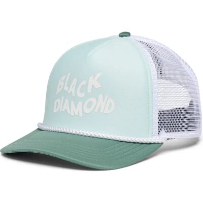 Black Diamond Cappellino Con Visiera Flat Bill Trucker Foam Green One Size Black Diamond Cappellino Con Visiera Flat Bill Trucker Foam Green One Size
