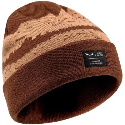 Salewa Berrretto Logo Earth Brown / 7690 58 cm Salewa Berrretto Logo Earth Brown / 7690 58 cm