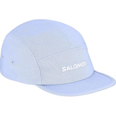 Salomon Cappellino Con Visiera Logo 5 Panel Brunnera Blue S-M Salomon Cappellino Con Visiera Logo 5 Panel Brunnera Blue S-M