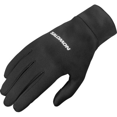 Salomon Guanti Tech Softshell Deep Black S Salomon Guanti Tech Softshell Deep Black S