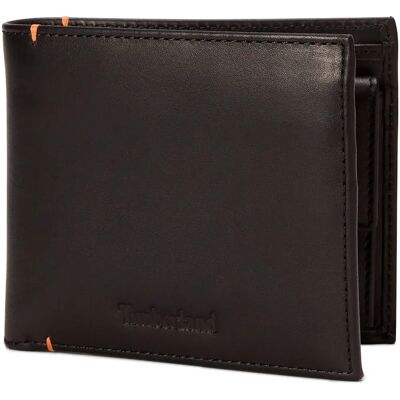 Timberland Portafoglio Riverton Leather Bi-fold Coin Black One Size Timberland Portafoglio Riverton Leather Bi-fold Coin Black One Size
