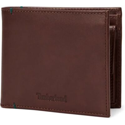 Timberland Portafoglio Riverton Leather Bi-fold Coin Dark Brown One Size Timberland Portafoglio Riverton Leather Bi-fold Coin Dark Brown One Size