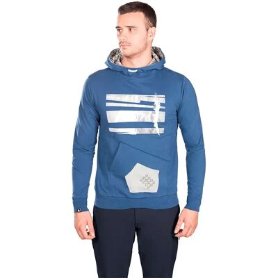 Trangoworld Felpa Con Cappuccio Orice Dark Denim S Trangoworld Felpa Con Cappuccio Orice Dark Denim S