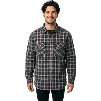 Trespass Camicia A Maniche Lunghe Rapeseed Dark Grey Check 3XL Trespass Camicia A Maniche Lunghe Rapeseed Dark Grey Check 3XL