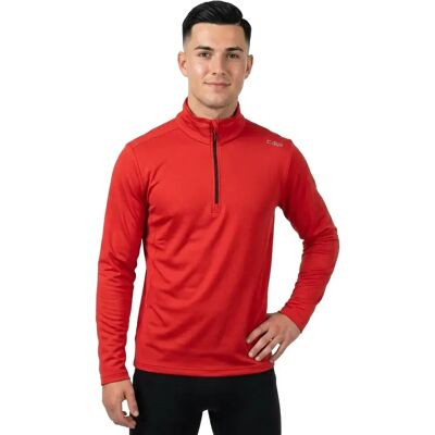 Cmp Felpa Con Mezza Zip Sweat 3g10747 Ferrari / Black 2XL Cmp Felpa Con Mezza Zip Sweat 3g10747 Ferrari / Black 2XL