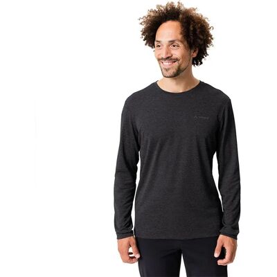 Vaude Maglietta A Maniche Lunghe Essential Black 2XL Vaude Maglietta A Maniche Lunghe Essential Black 2XL