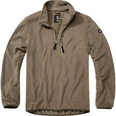Brandit Pile Con Mezza Cerniera Troyer Olive 5XL Brandit Pile Con Mezza Cerniera Troyer Olive 5XL