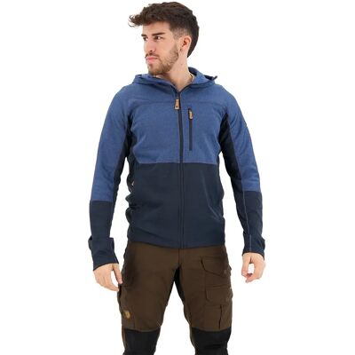 Fjällräven Pile Con Cappuccio Abisko Trail Indigo Blue / Dark Navy S Fjällräven Pile Con Cappuccio Abisko Trail Indigo Blue / Dark Navy S