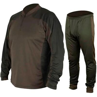 Hardy Tuta Base A Manica Lunga Track Brown 2XL Hardy Tuta Base A Manica Lunga Track Brown 2XL