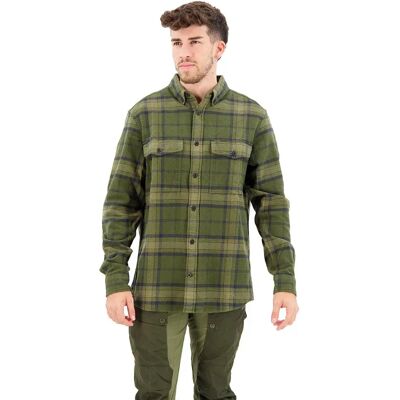 Fjällräven Camicia A Maniche Lunghe Övik Twill Deep Forest / Green M Fjällräven Camicia A Maniche Lunghe Övik Twill Deep Forest / Green M