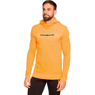 Trangoworld Felpa Con Cappuccio Tromso Orange L Trangoworld Felpa Con Cappuccio Tromso Orange L
