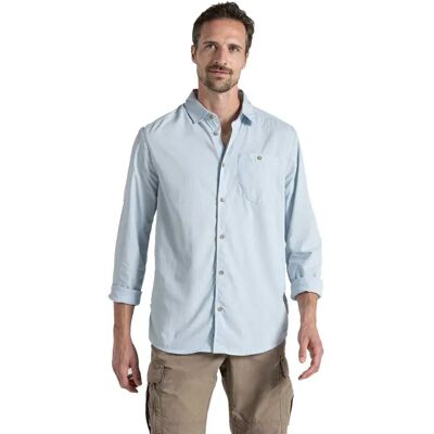 Craghoppers Camicia A Maniche Lunghe Nosilife Nuoro Ii Niagara Blue 2XL Craghoppers Camicia A Maniche Lunghe Nosilife Nuoro Ii Niagara Blue 2XL