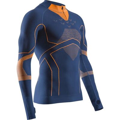X-bionic Maglietta Intima Tenica A Maniche Lunghe Energy Accumulator Light Marine / Orange XL X-bionic Maglietta Intima Tenica A Maniche Lunghe Energy Accumulator Light Marine / Orange XL