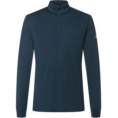 Super.natural Maglietta A Manica Larga Con Mezza Cerniera Tundra175 Blueberry M Super.natural Maglietta A Manica Larga Con Mezza Cerniera Tundra175 Blueberry M