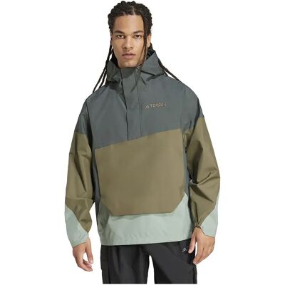 adidas Verde Xploric 2.5L Climaproof Anorak - Giacca da escursionismo impermeabile adidas Verde Xploric 2.5L Climaproof Anorak - Giacca da escursionismo impermeabile