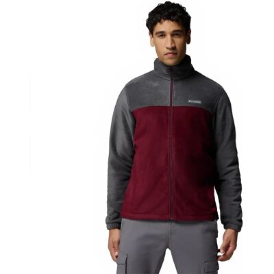Columbia Pile Con Cerniera Steens Mountain™ 2.0 Shark / Rich Wine XL Columbia Pile Con Cerniera Steens Mountain™ 2.0 Shark / Rich Wine XL
