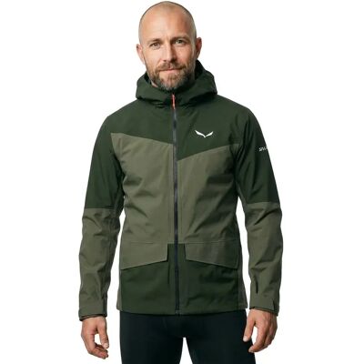 Salewa Pile Con Cerniera Puez Gorotex 2l Epe Gore-tex® Dark Olive 2XL Salewa Pile Con Cerniera Puez Gorotex 2l Epe Gore-tex® Dark Olive 2XL