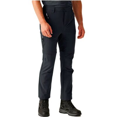 Pantaloni attivi con zip Highton II di Regatta - Cenere Pantaloni attivi con zip Highton II di Regatta - Cenere
